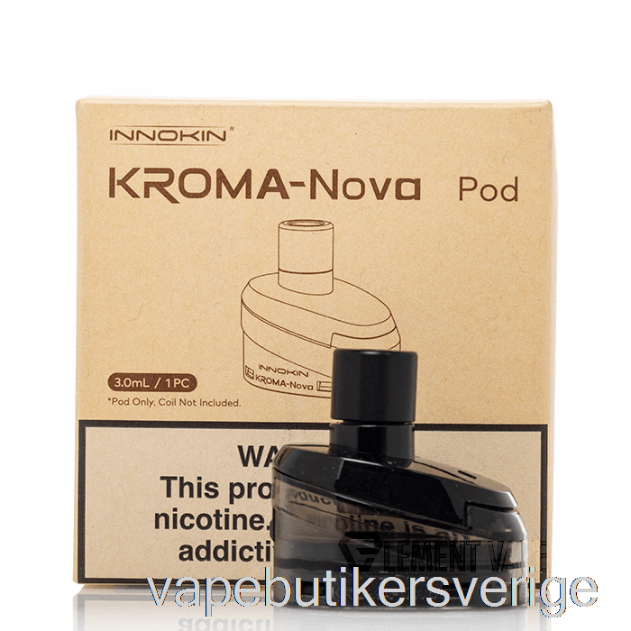 Vape Sverige Innokin Kroma-nova Ersättning Pod 3,0ml Tom Pod